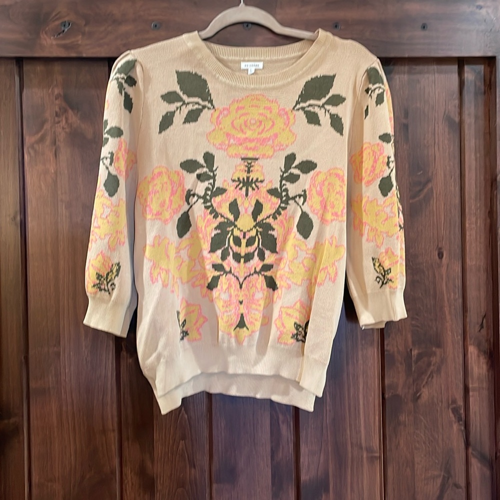 Women’s Floral Sweater
